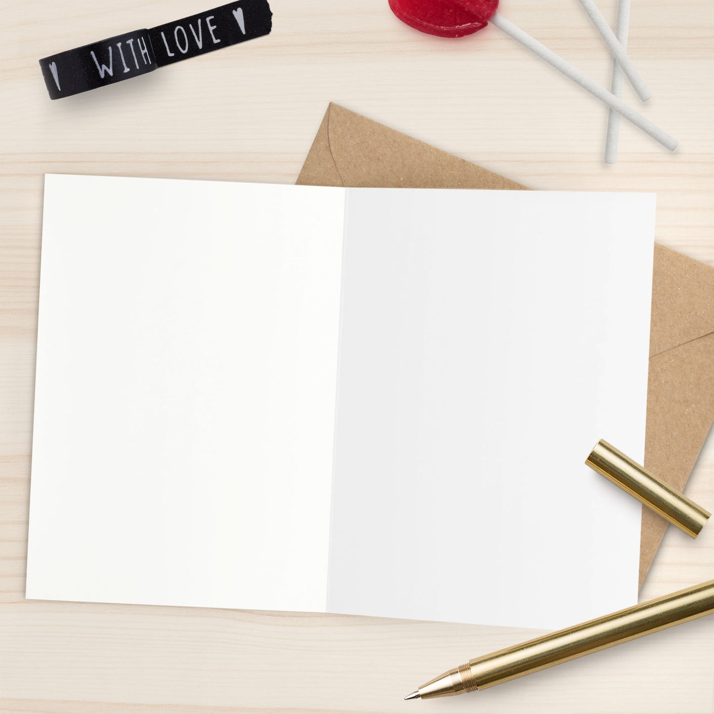 Karte "YOU DID IT !" mit Briefumschlag - personalisierbar