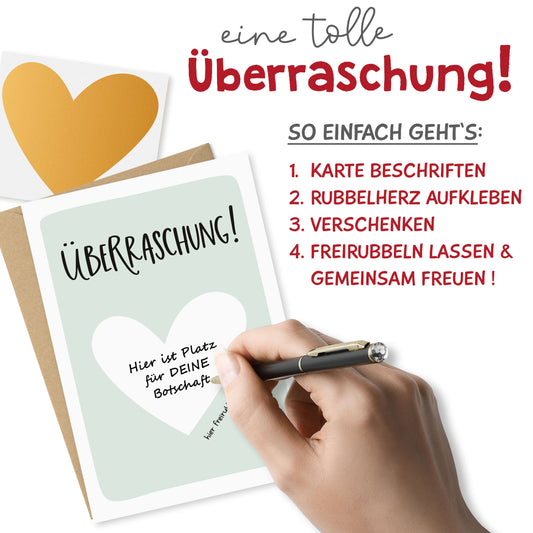 Anwendung Rubbelgutschein Überraschung