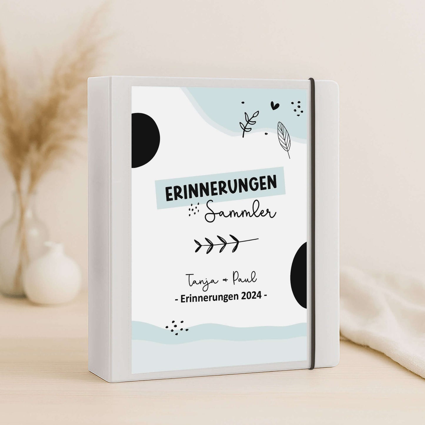 Erinnerungsordner DIN A4 mit Namen