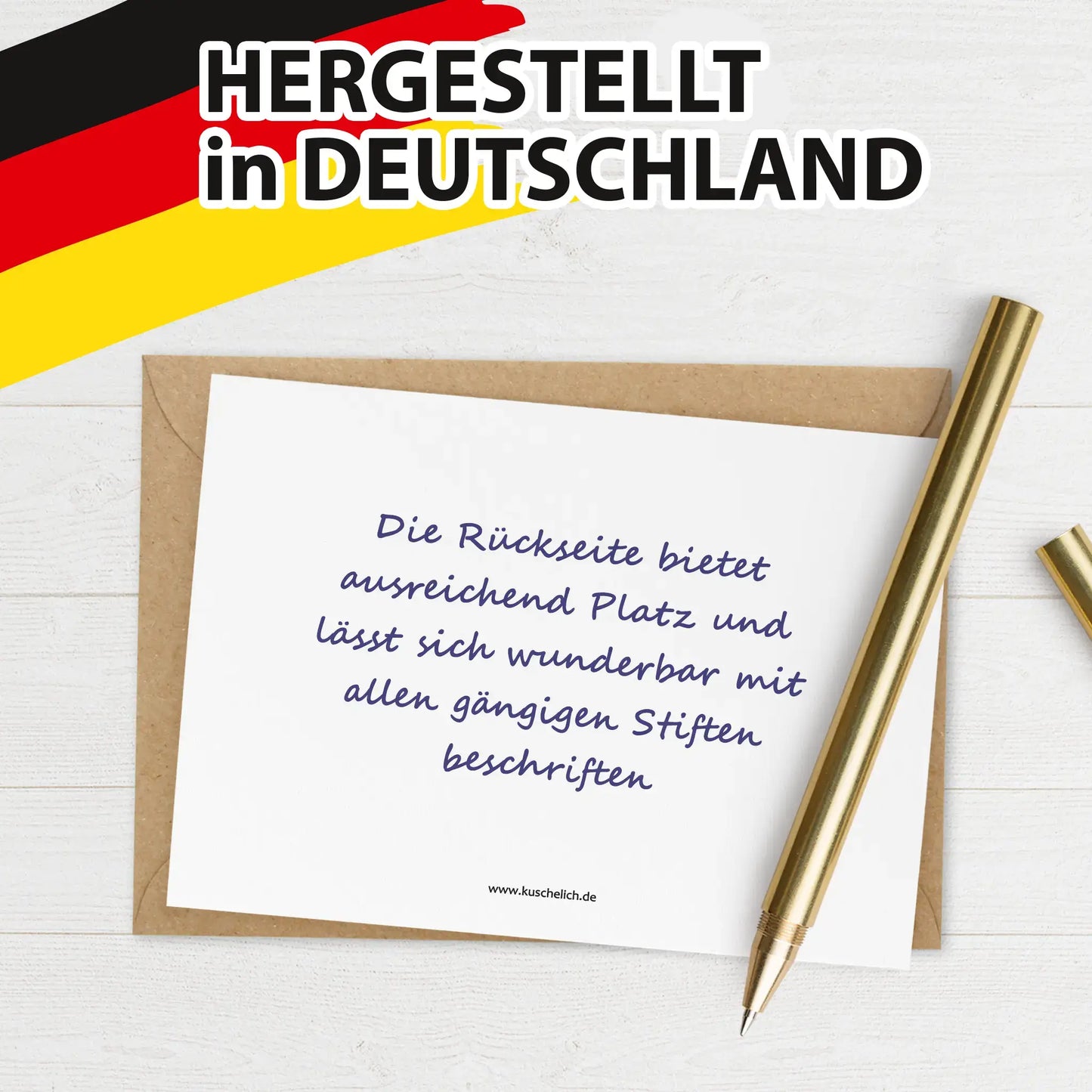 Rubbelgutschein "Zeit statt Zeug" - beschreibbare Rückseite