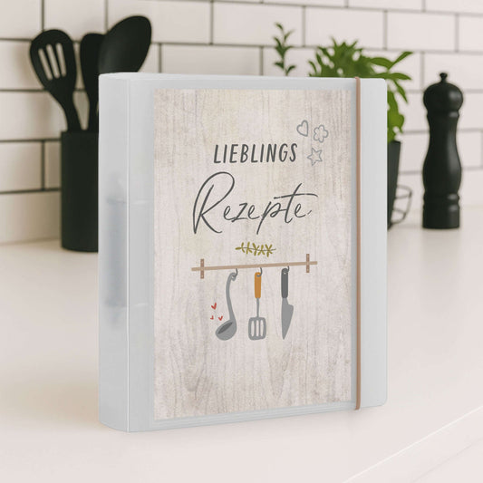 Flexibook Rezeptordner A4 Design Lieblingsrezepte in Küche