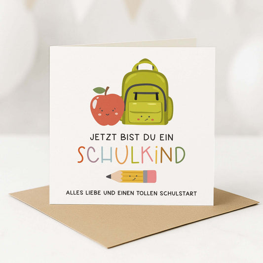 quadratische-einschulungskarte-mit-umschlag-schulanfang