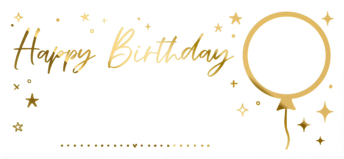 Rubbelkarte Geburtstag personalisiert – Personalisierungsbeispiel mit Name, Wunschtext und Rubbelballon
