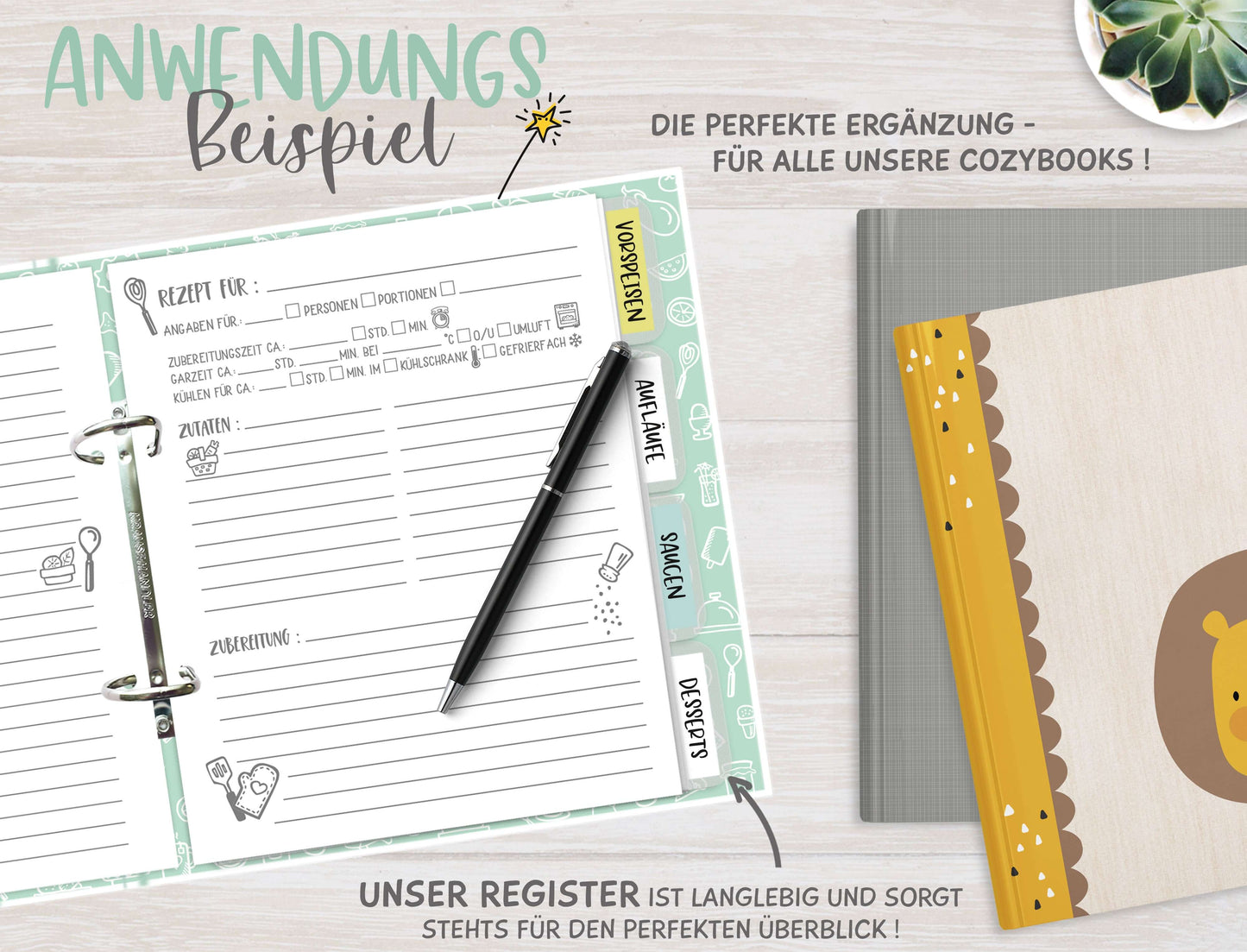 Register für Cozybook