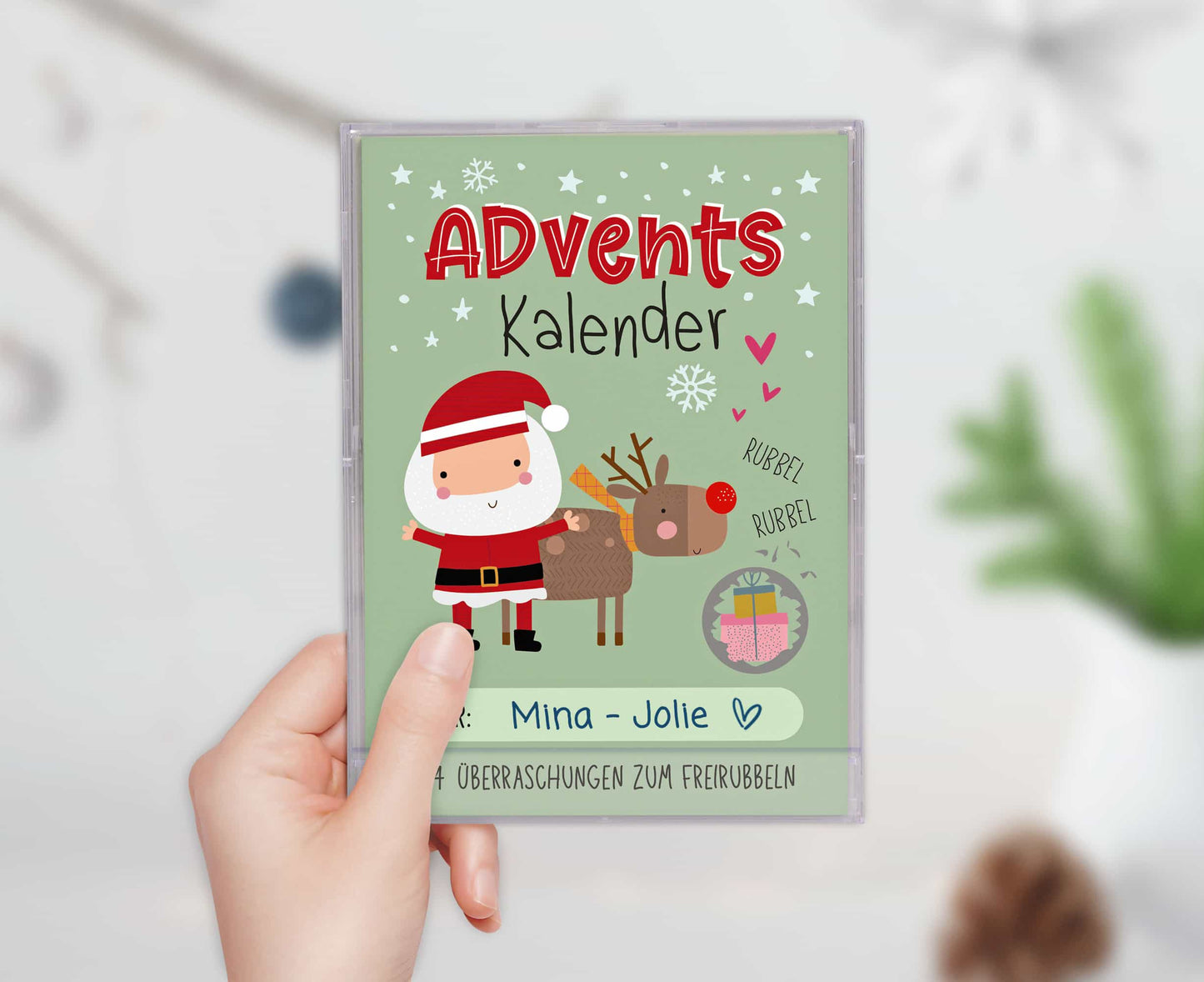 Rubbeladventskalender Ansicht