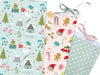 Geschenkpapier für Weihnachten "Santa & Friends" Übersicht