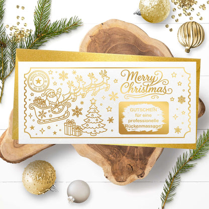 Rubbelkarte Weihnachten Nordpol-Express mit Wunschtext