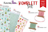 Geschenkpapier für Weihnachten "Santa & Friends" Verpackungsset