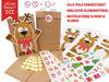 Adventskalender Elch zum Befüllen Bestandteile Komplettset