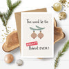 Karte "Breast Advent" Beispiel mit Dekoration