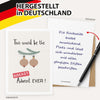 Postkarte "Breast Advent" Anwendungsbeispiel