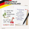 Postkarte "Candy Cane" Made in Germany