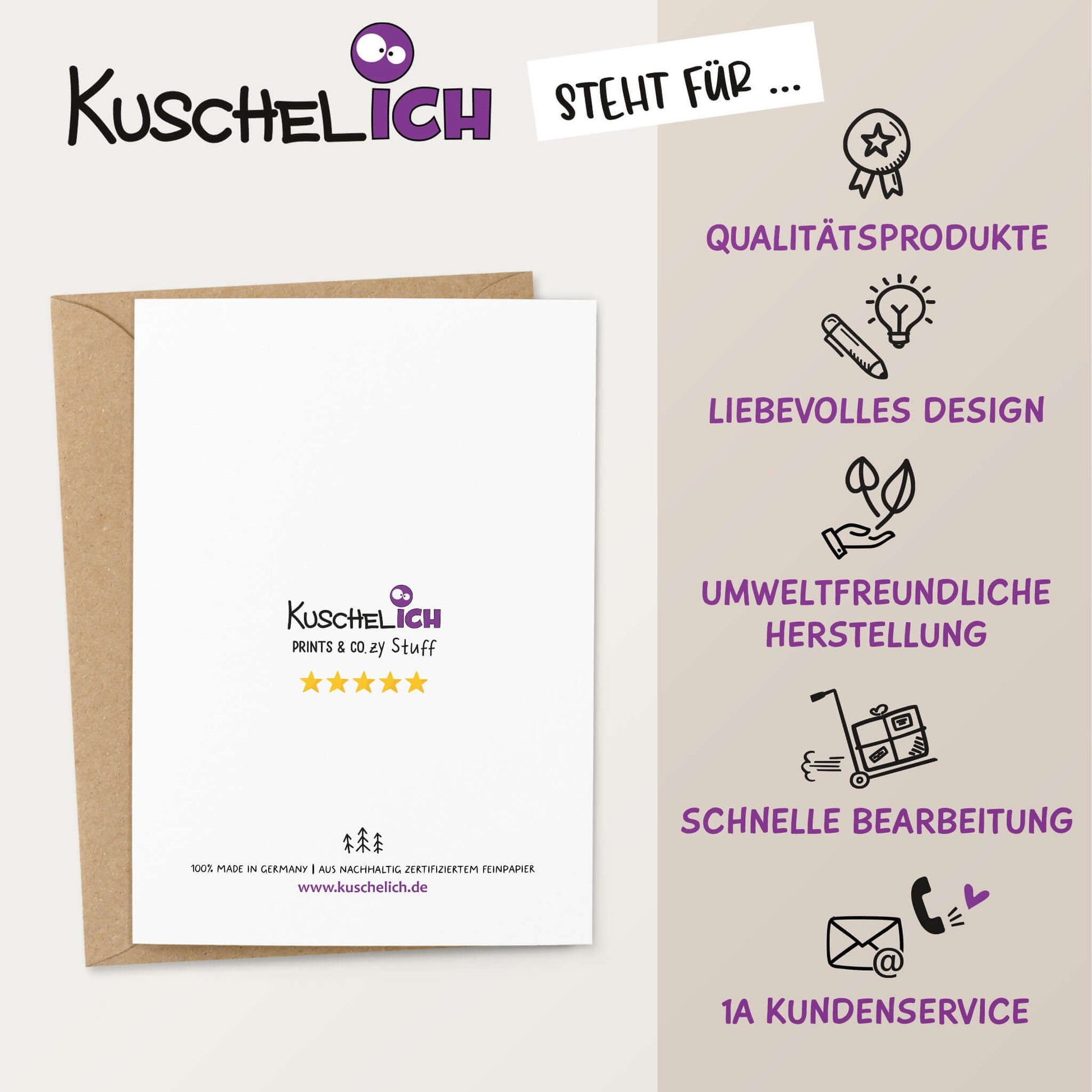 Gebrutstagskarte Chef Rückseite