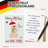 Karte "Wish You Peace and Hap-Penis" Made in Germany
