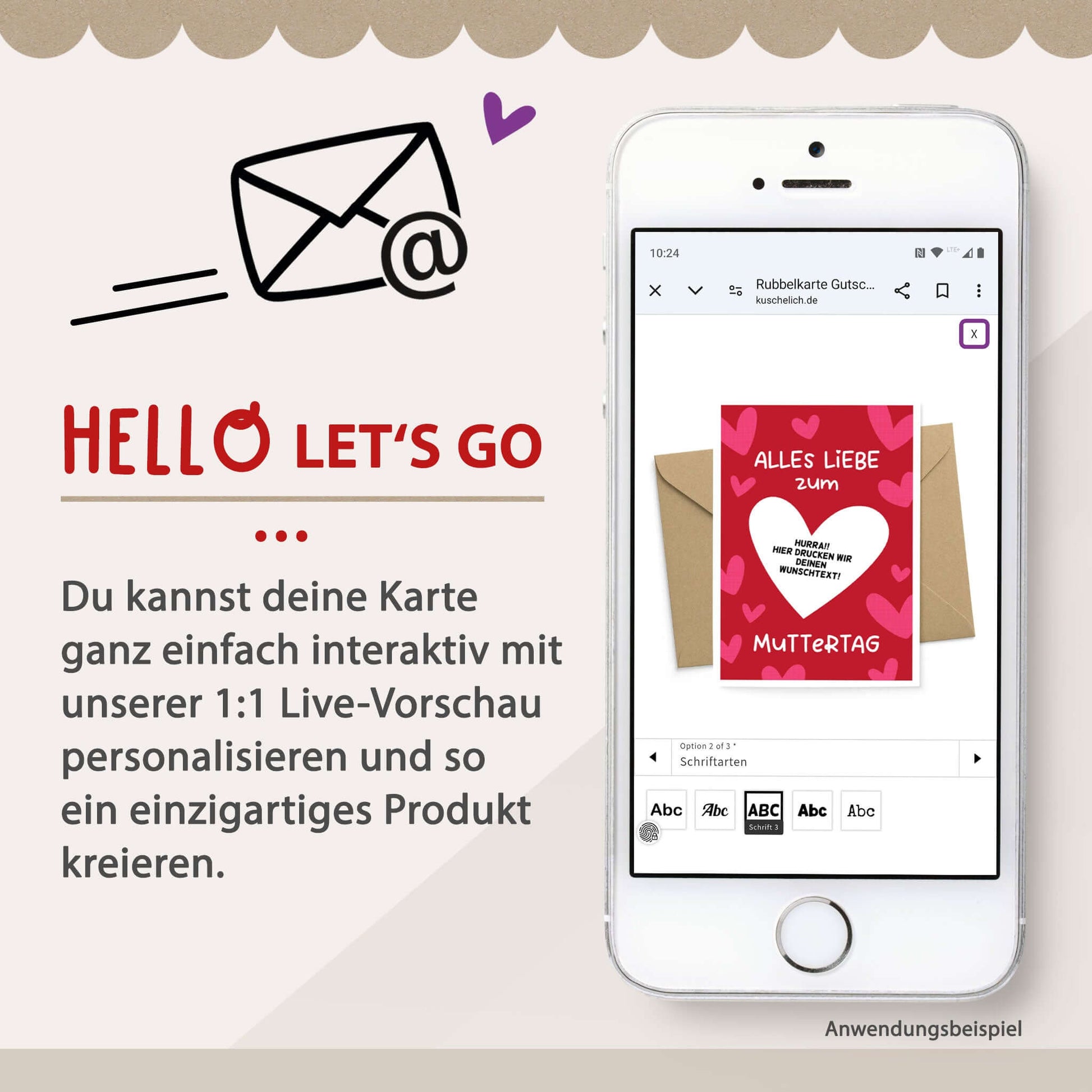 Online Karte gestalten