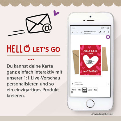 Online Karte gestalten