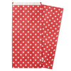 Papiertüte rot mit Sternen