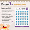 Qualitätsmerkmale Kalender Aufkleber Altpapier Erinnerung Mülltermine