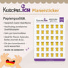 Qualitätsmerkmale Kalender Aufkleber Müll Erinnerung Mülltermine
