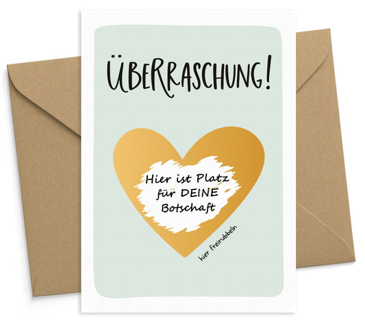 Rubbelgutschein Überraschung