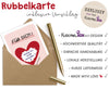 Rubbelkarte "Für Dich!" Qualitaet
