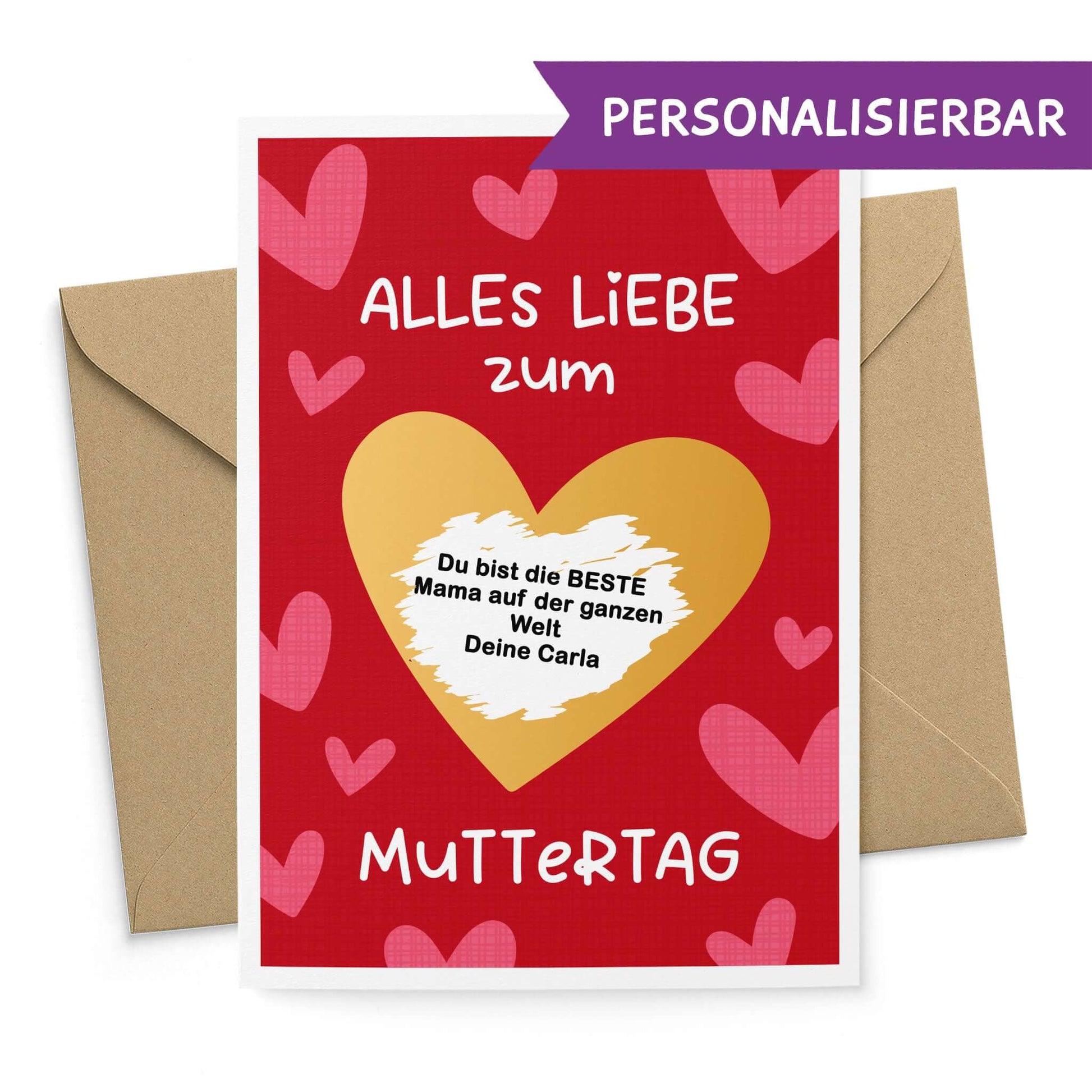 Rubbelkarte Muttertag online gestalten