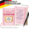 Personalisierbarer Rubbelgutschein "Love Coupon" 