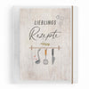 Flexibook Rezeptordner A4 frontal Design Lieblingsrezepte