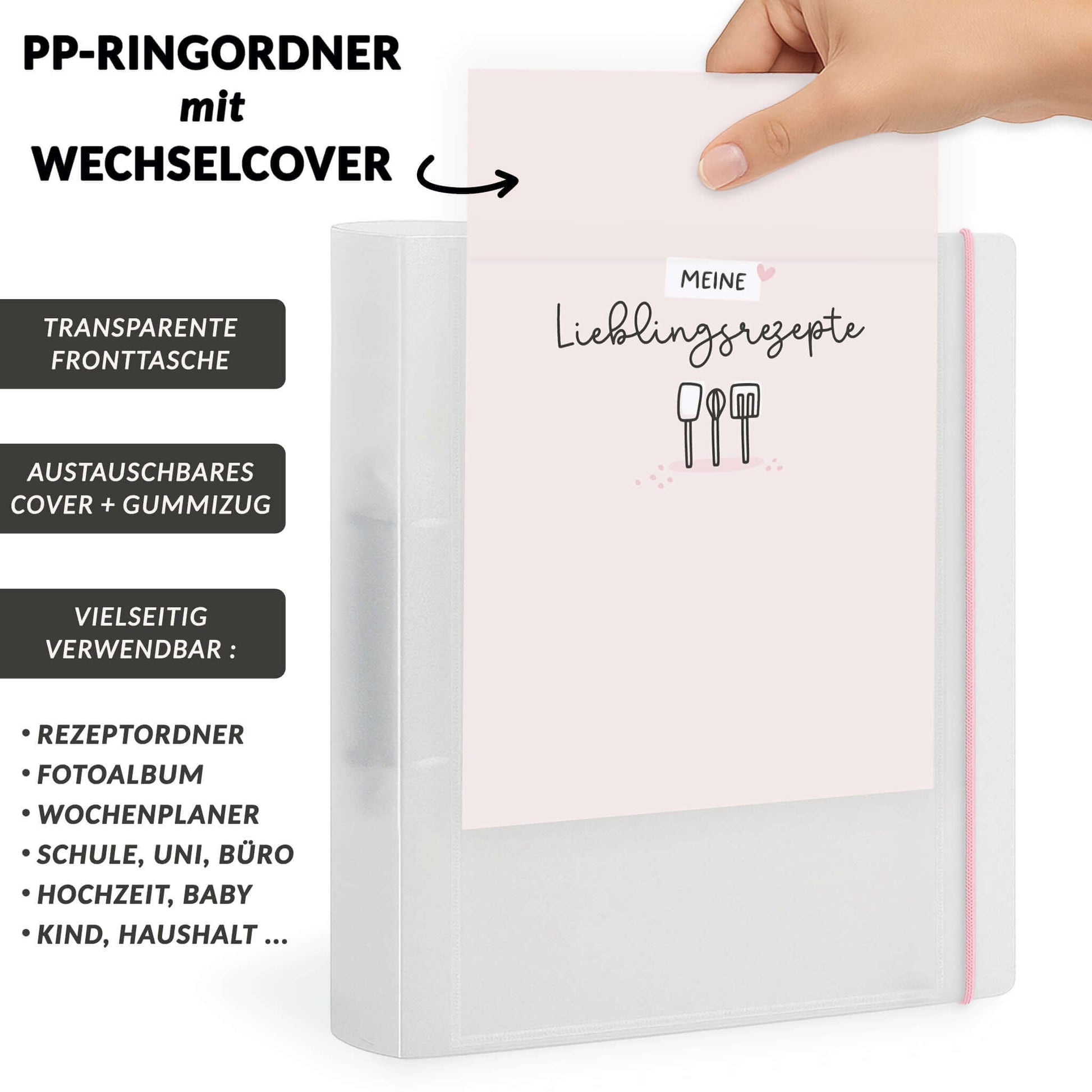 Wechselcover Design Rosé – Meine Lieblingsrezepte