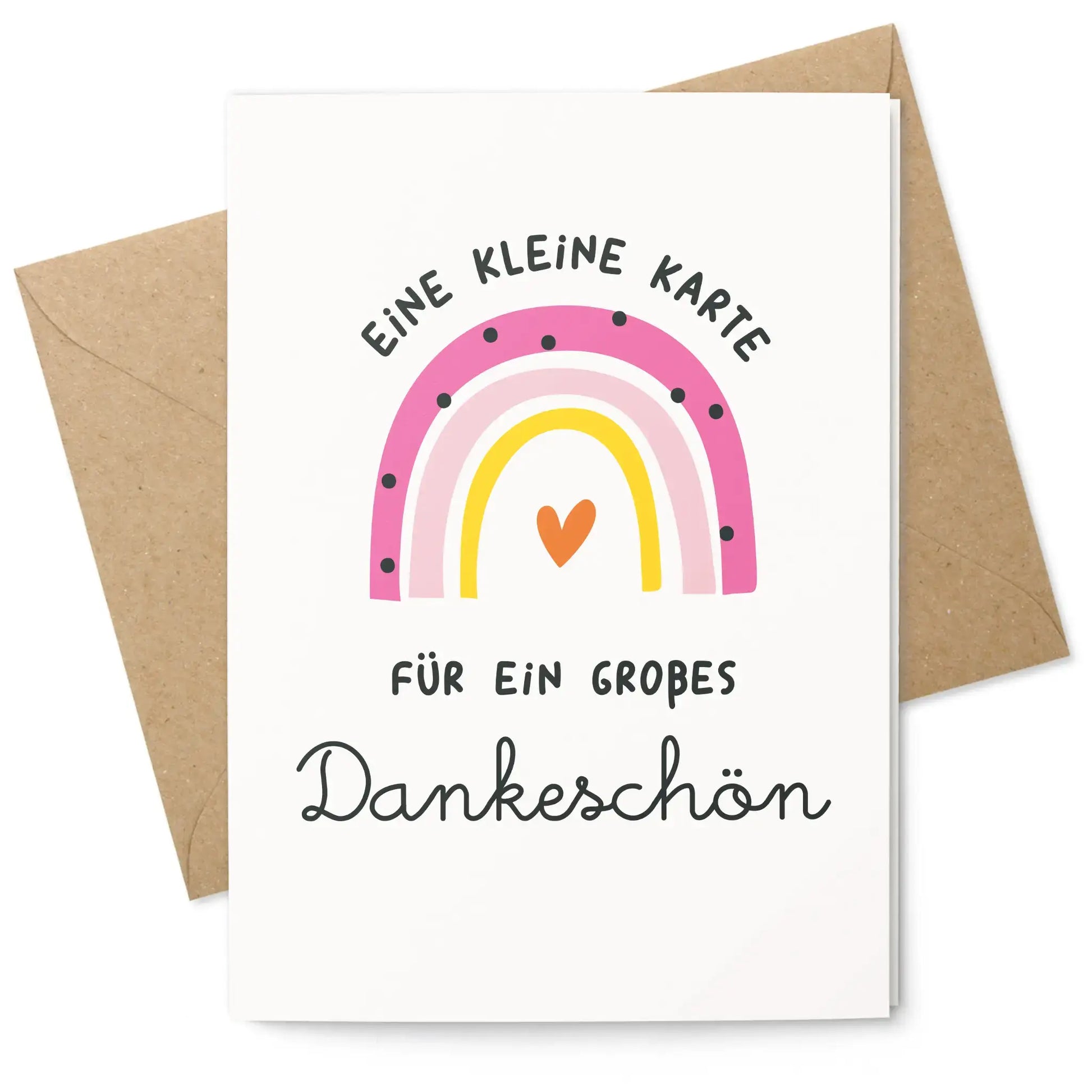 Hochwertige Klappkarte von Kuschelich – liebevolles Design, schnelle Lieferung