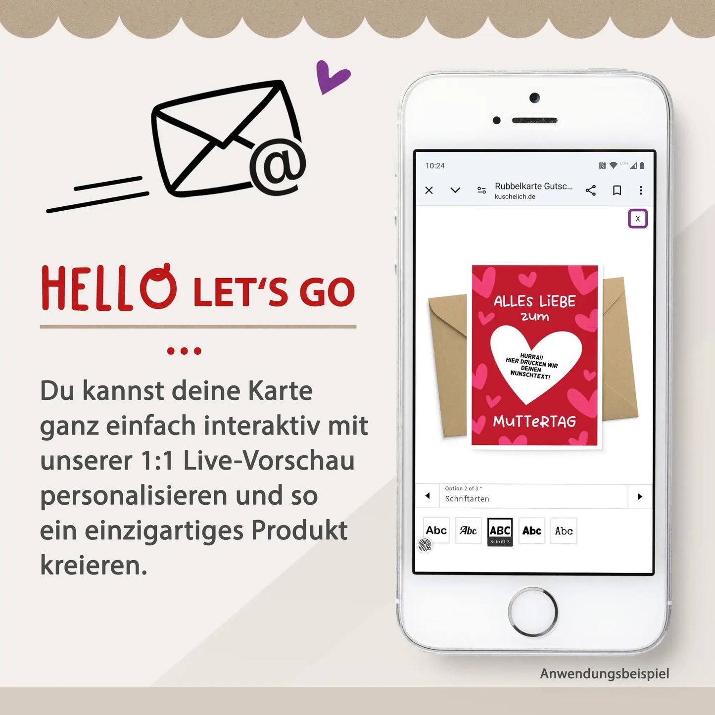 Hochzeit Glückwunschkarte personalisierbar