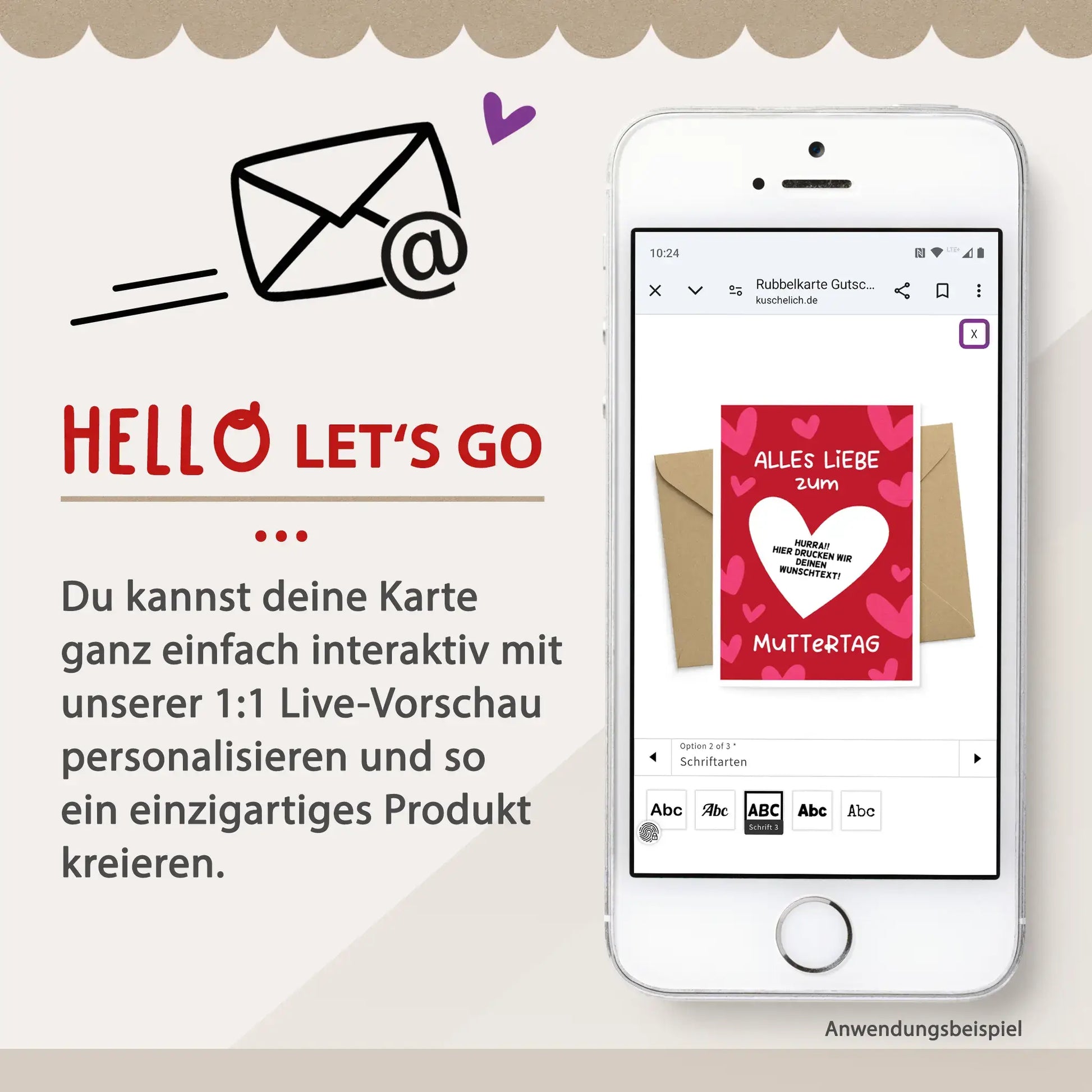 Hochzeit Glückwunschkarte personalisierbar