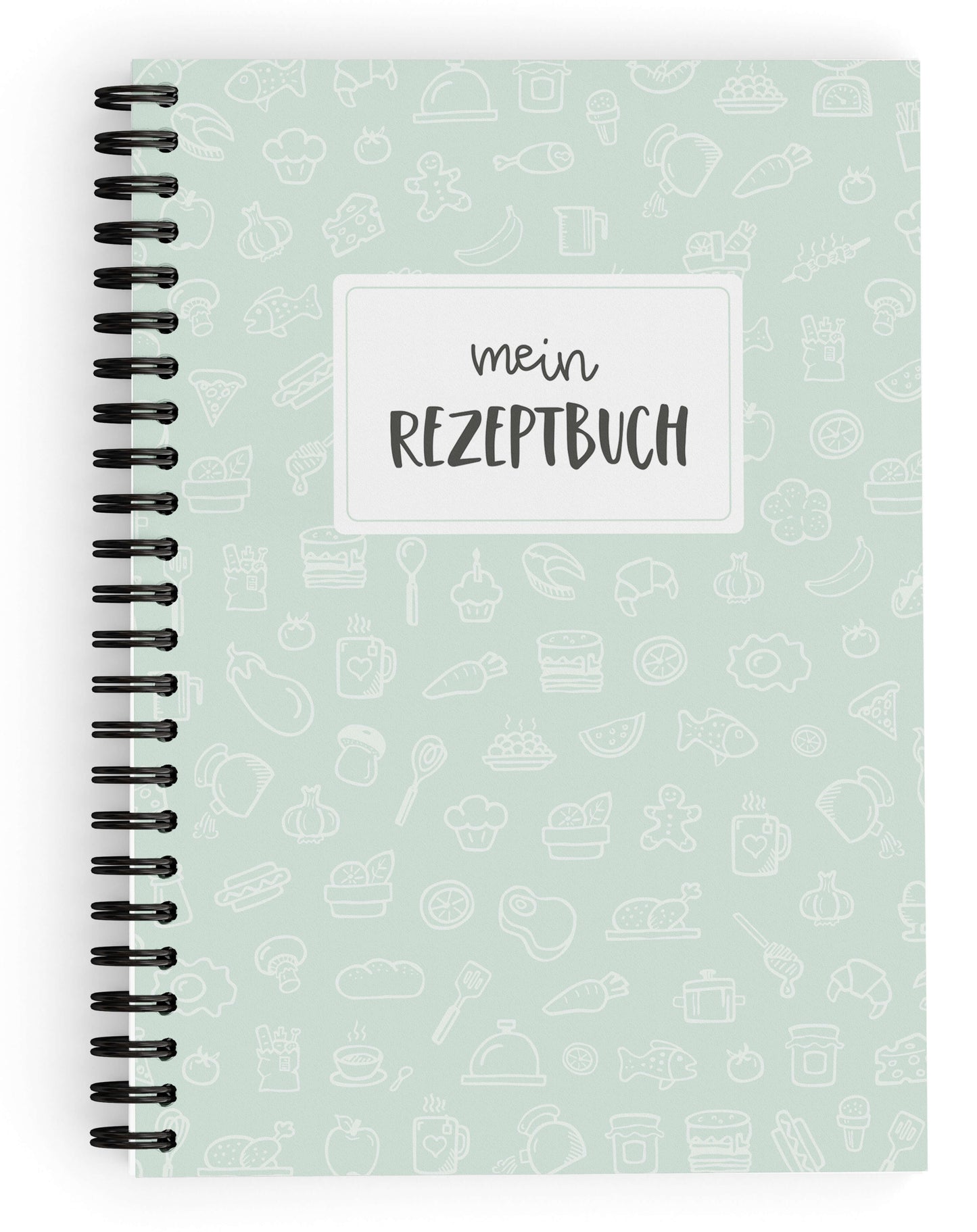 Rezeptbuch zum Selberschreiben "Mein Rezeptbuch" Vorderseite