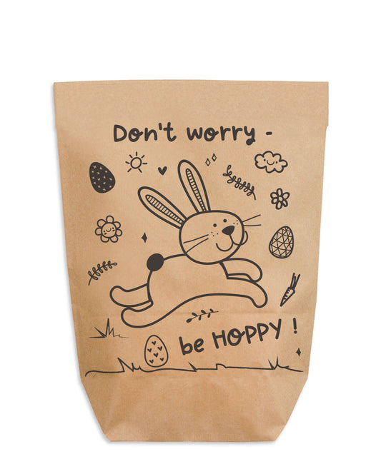 Ostertüte "Don´t Worry" Kraftpapier