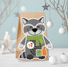 Adventskalender zum Befüllen "Woodlandfriends" Motiv Waschbär