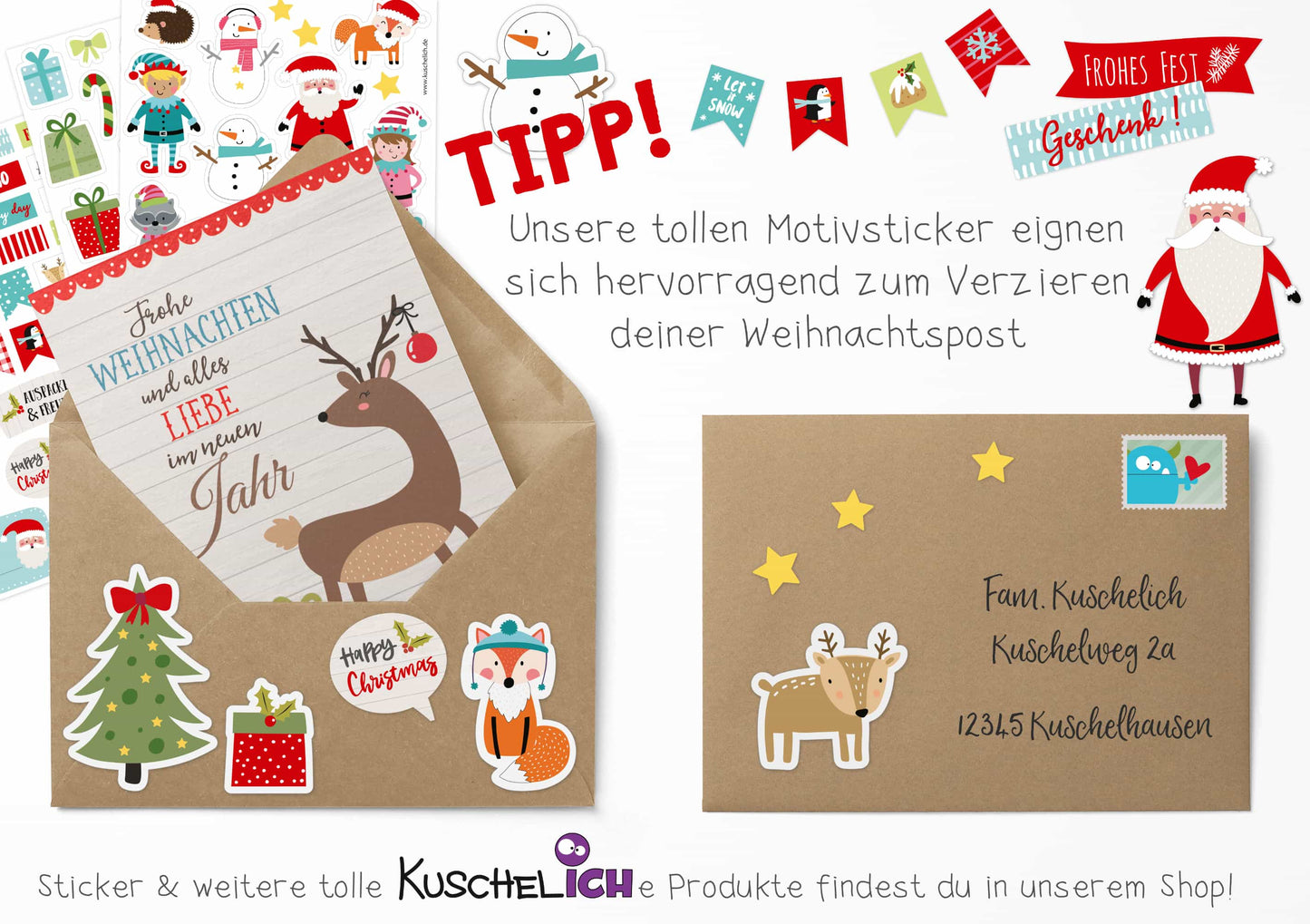 Weihnachtskarten Set "Classic"