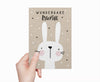 Osterkarten Set "Kraft" Motiv 1 mit Hase