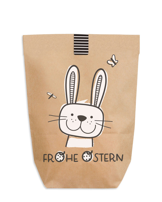 Ostertüte "Frohe Ostern" Kraftpapier