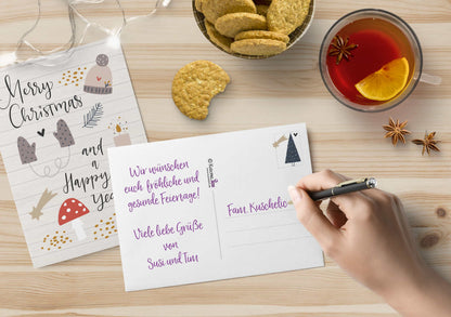 Weihnachtskarten Set "Hygge"